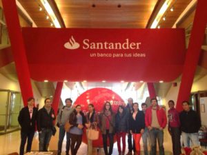 Los alumnos de Next IBS visitan la Ciudad Financiera del Banco Santander 2