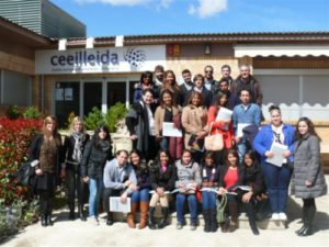 Los alumnos de Next visitan Lleida