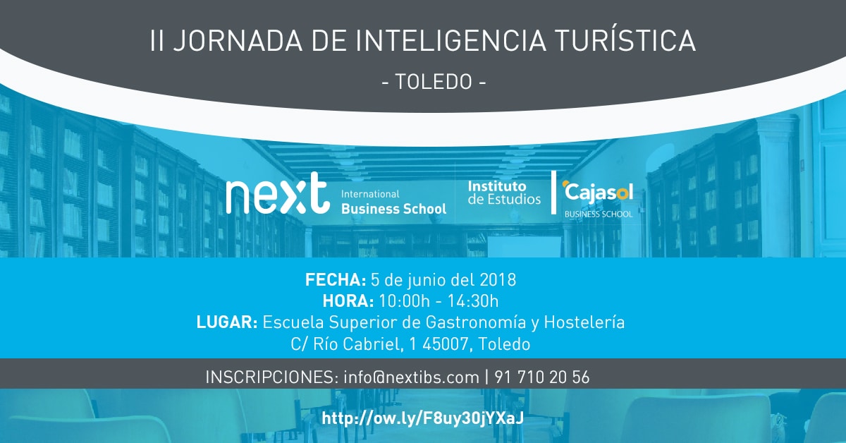 La II Jornada de Inteligencia Turística de Toledo se celebrará el 5 de junio